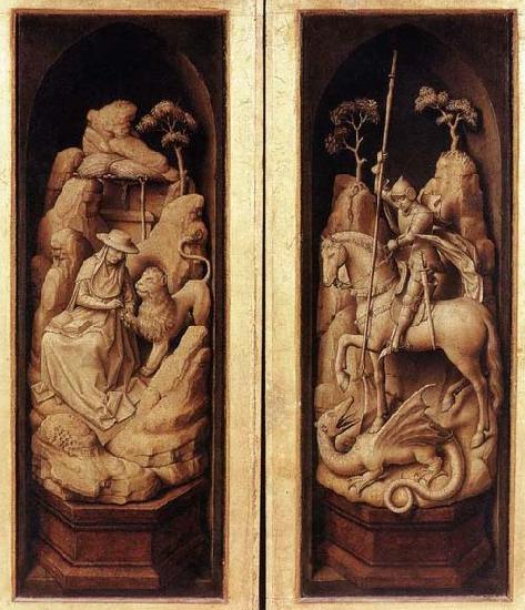 WEYDEN, Rogier van der Sforza Triptych